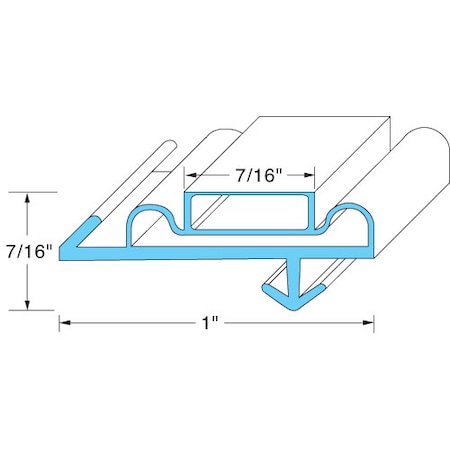 Door Gasket28-3/4W X 76L Od For Anthony - Part# 2-10090-0013